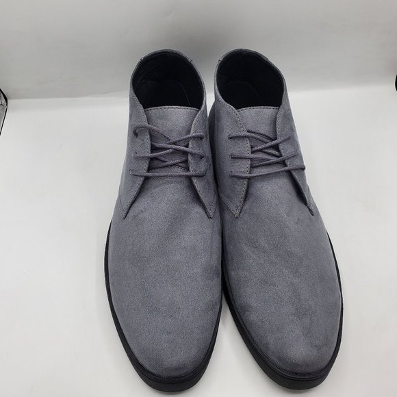 NWOT MENS ALFANI BARRETT VEGAN SUEDE CHUKKA BOOTS main image 8